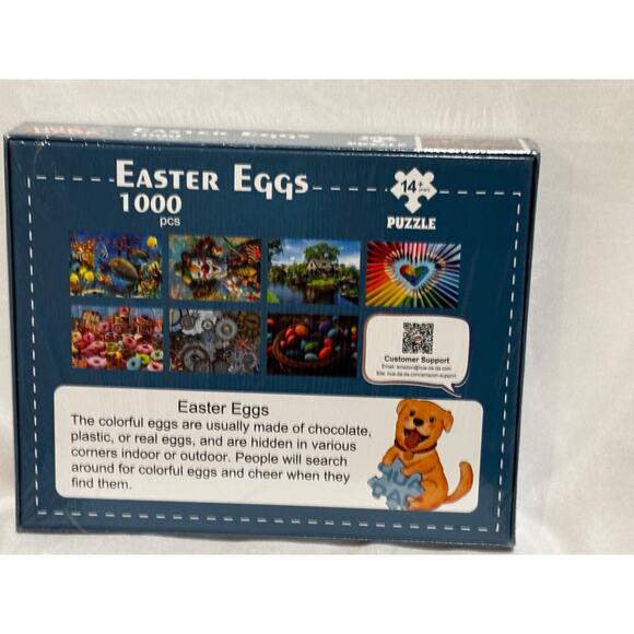 New HUADADA Jigsaw Puzzles‎ for Adults 1000 Pieces, Easter Eggs Interlock... - Picture 4 of 4
